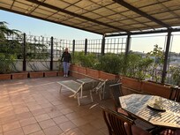 View from the balcony during daylight hours ..