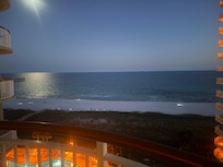 The view the night we arrived.