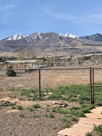 View from the back porch is the backside of Snowbowl.