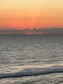 Sunrise from balcony