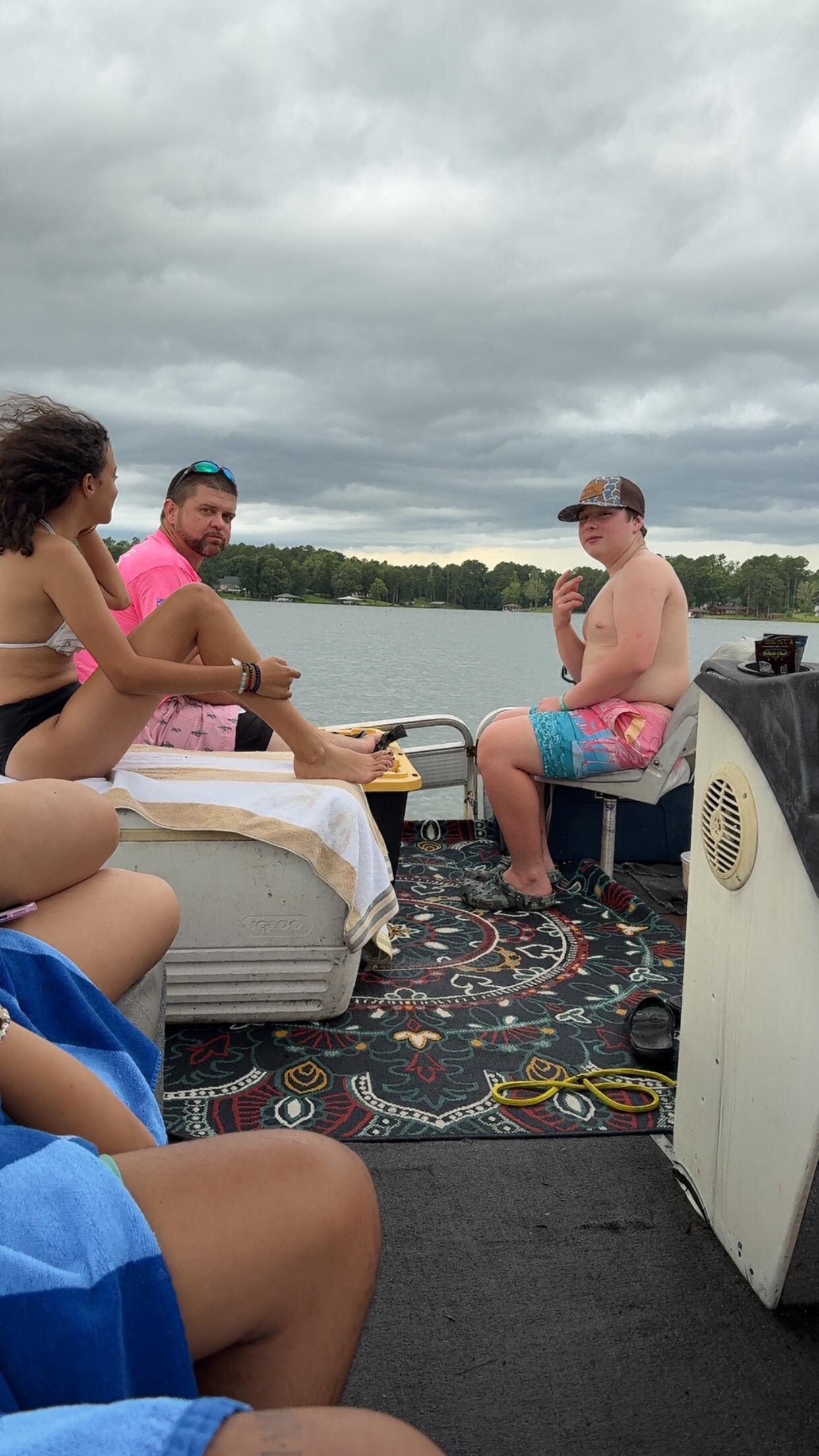 Enjoying the lake