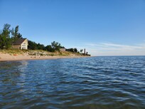 You can see the Lighthouse from the beach