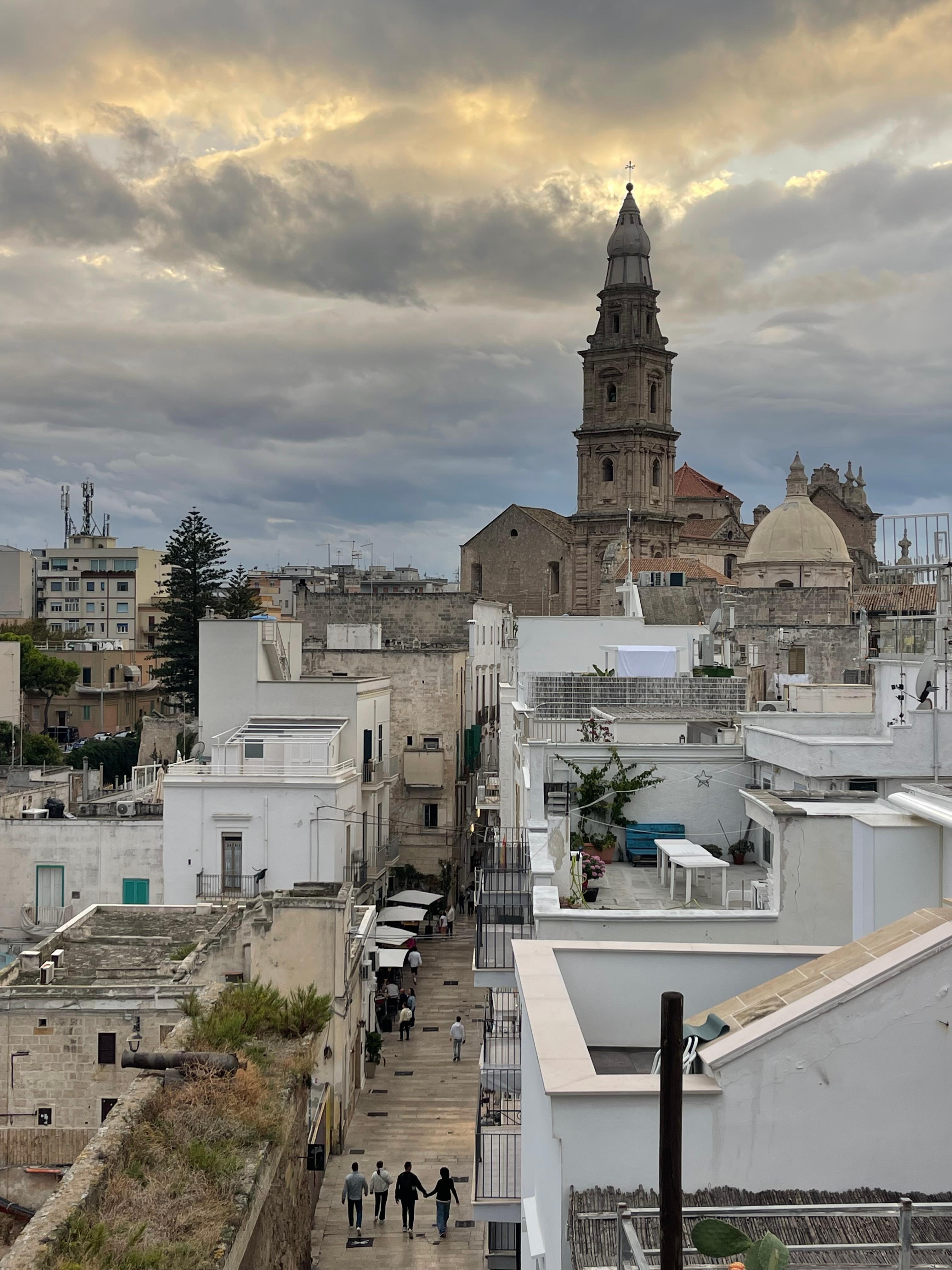 View from the terrace!