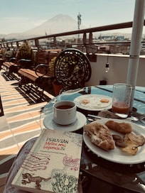 Breakfast with a great view