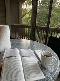 Morning time spent with Jesus and coffee