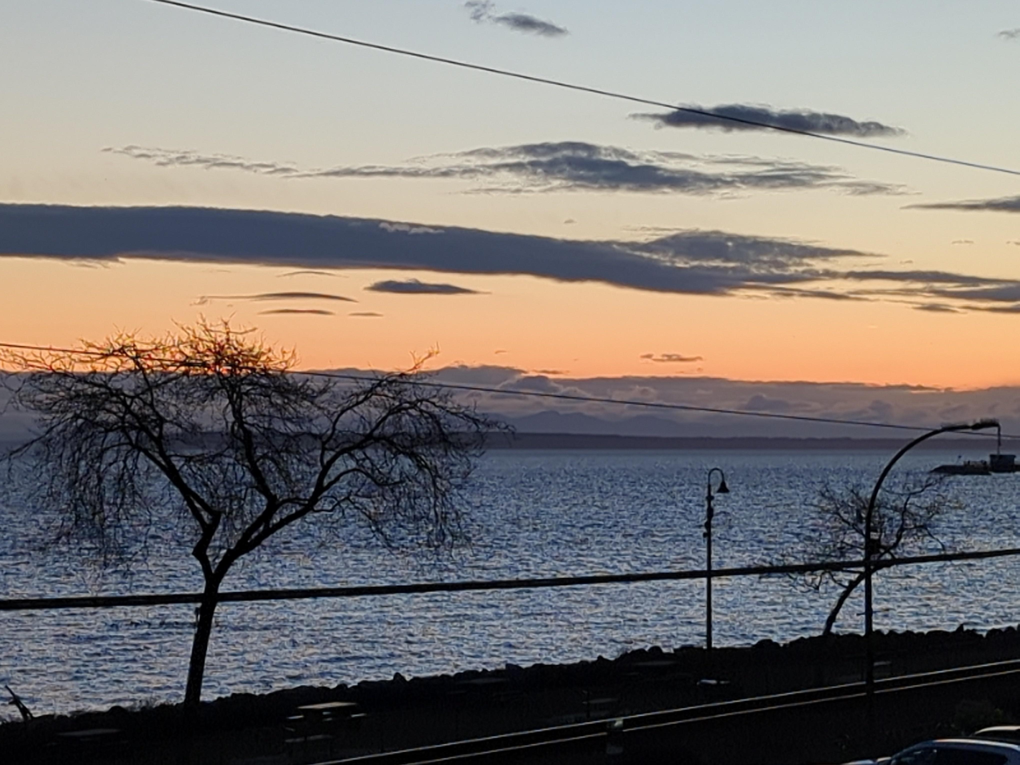 View from our balcony. 