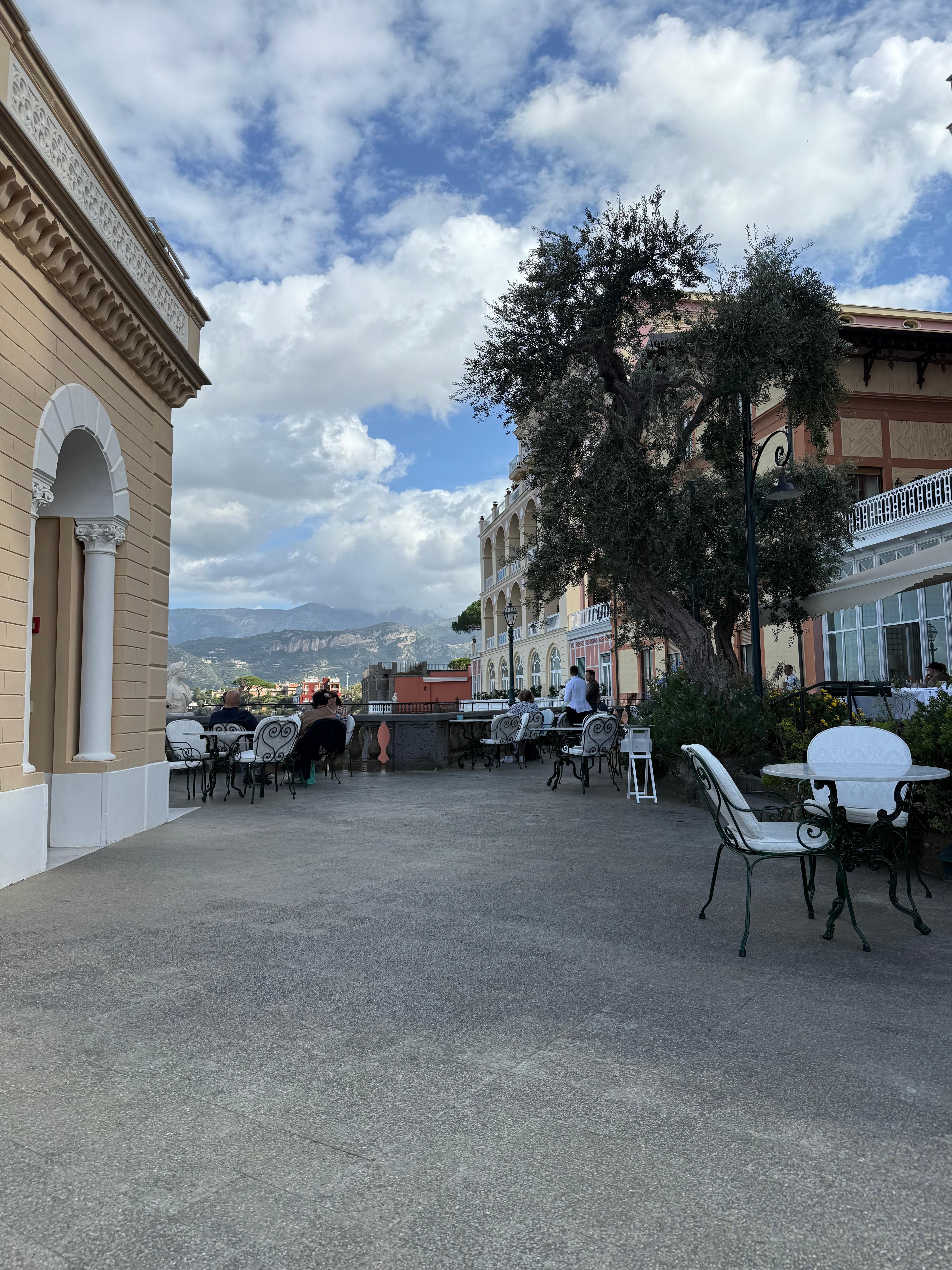 Best terrace view to enjoy the sun and a glass of wine 