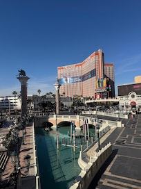 A view from the strip.