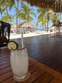 View from the beach bar