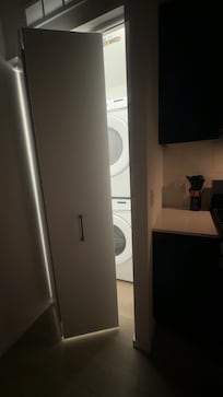 Washer and dryer in unit—so handy!