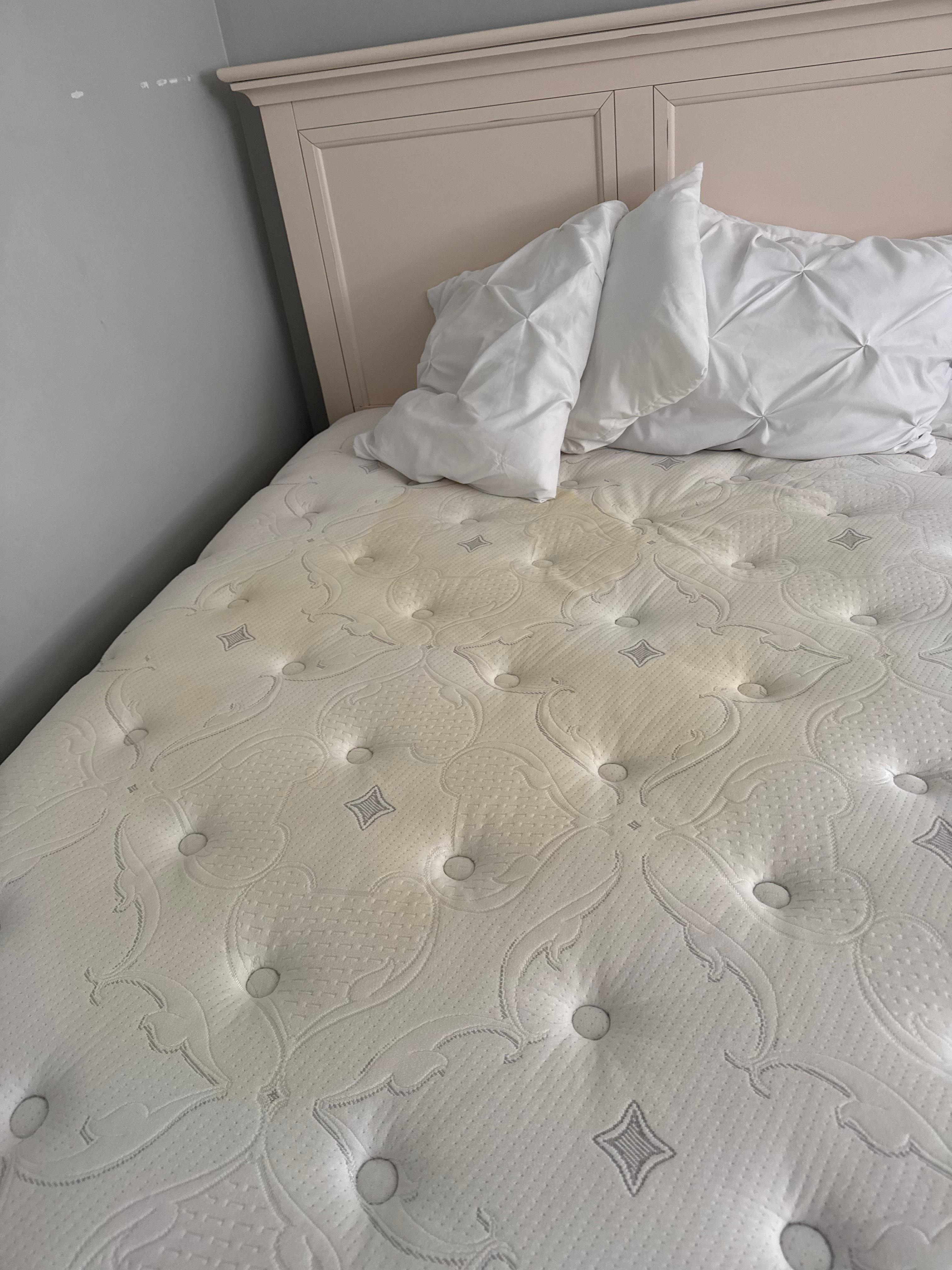 Same room, both mattresses unacceptable. No one slept in them. 