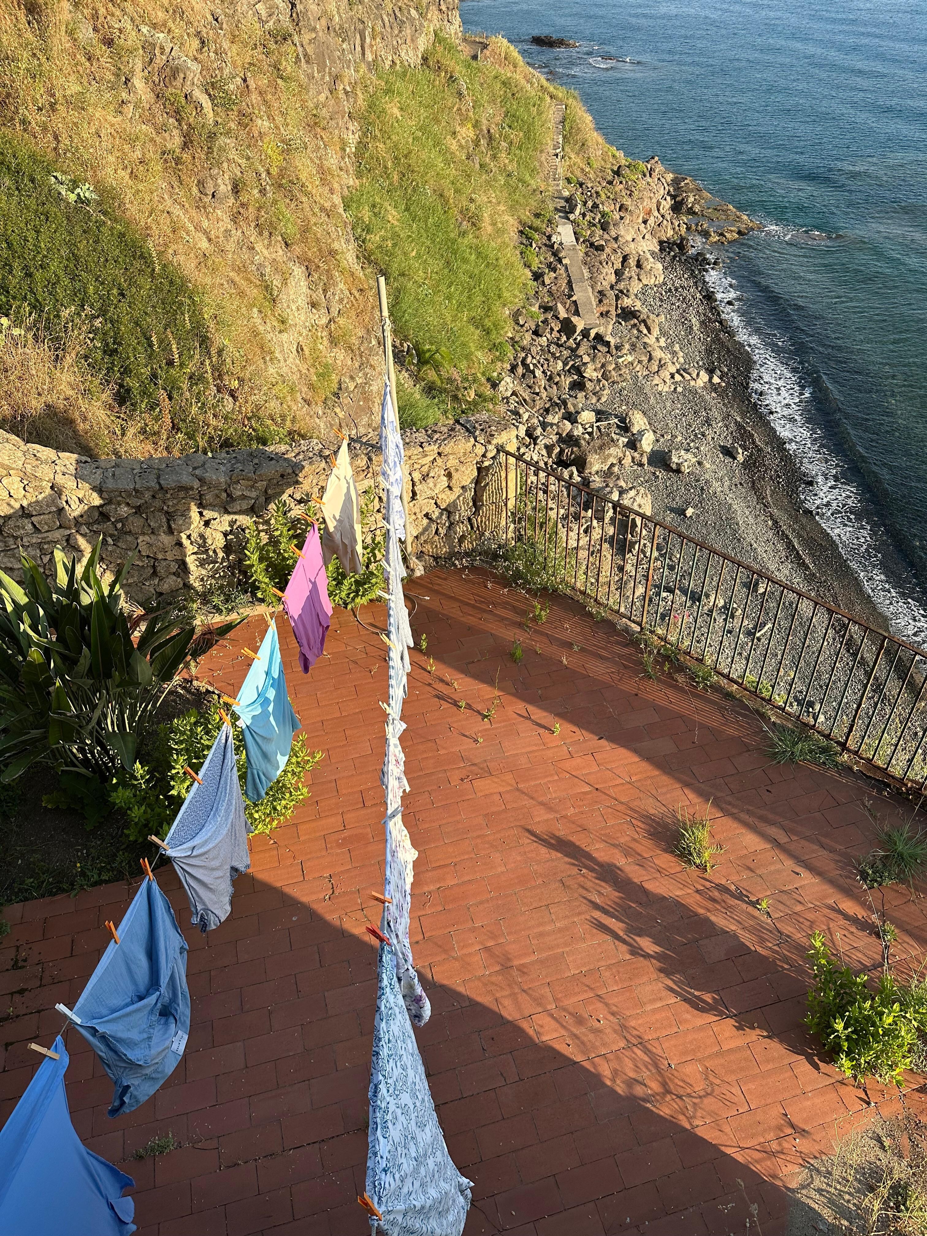 Laundry in the sun