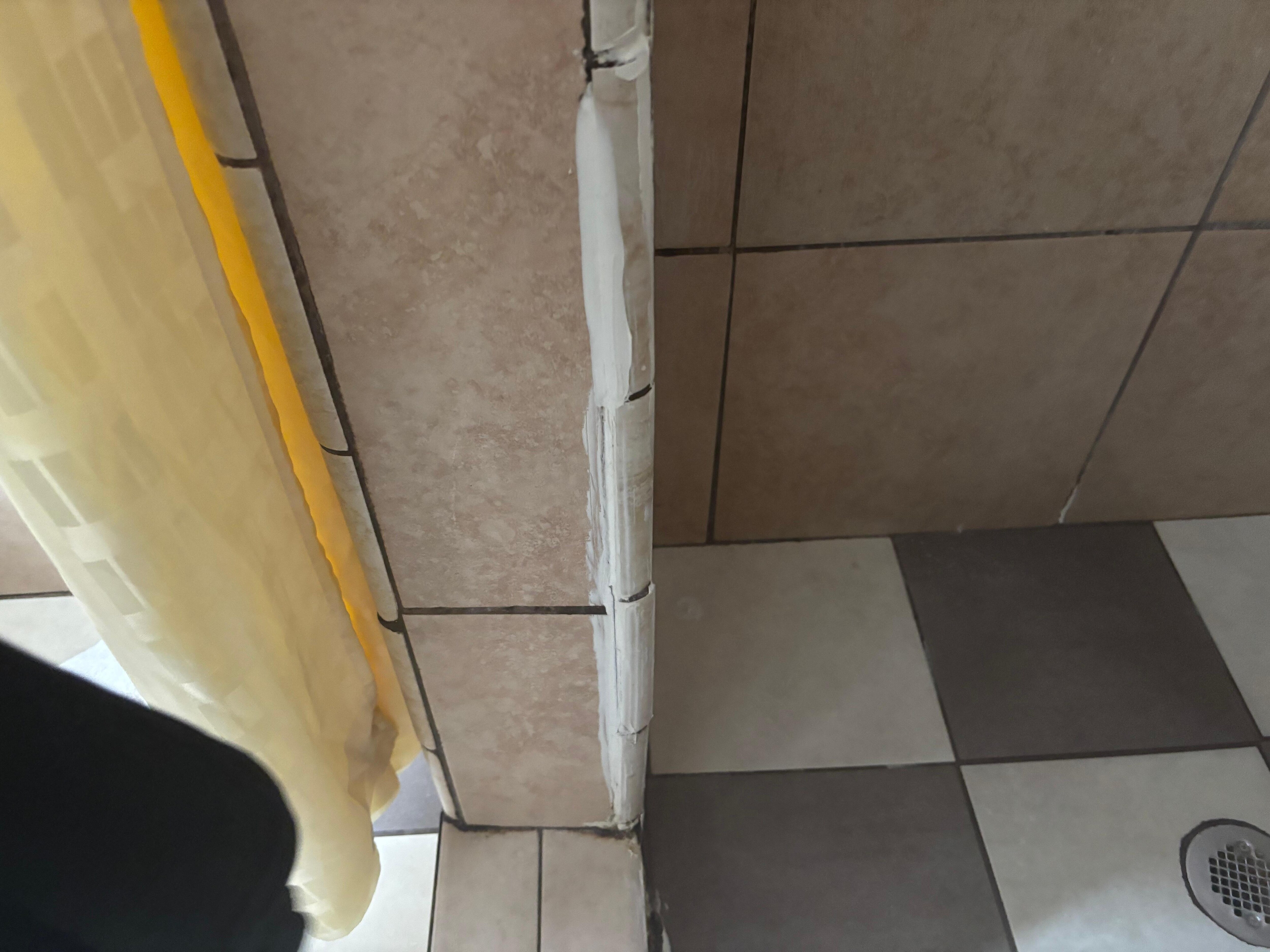 Shower isn’t new and spacious like advertised 