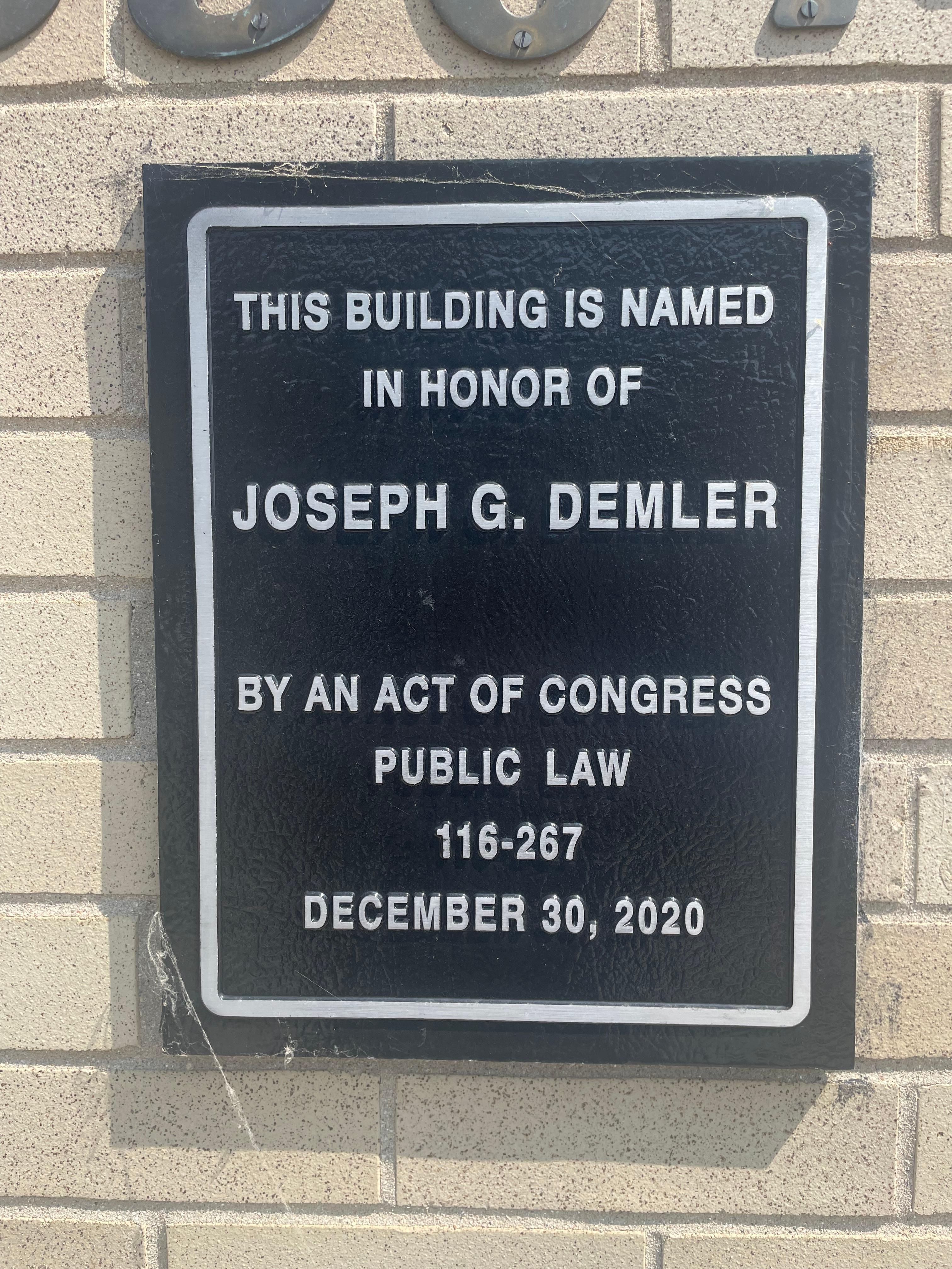 Post office across the street