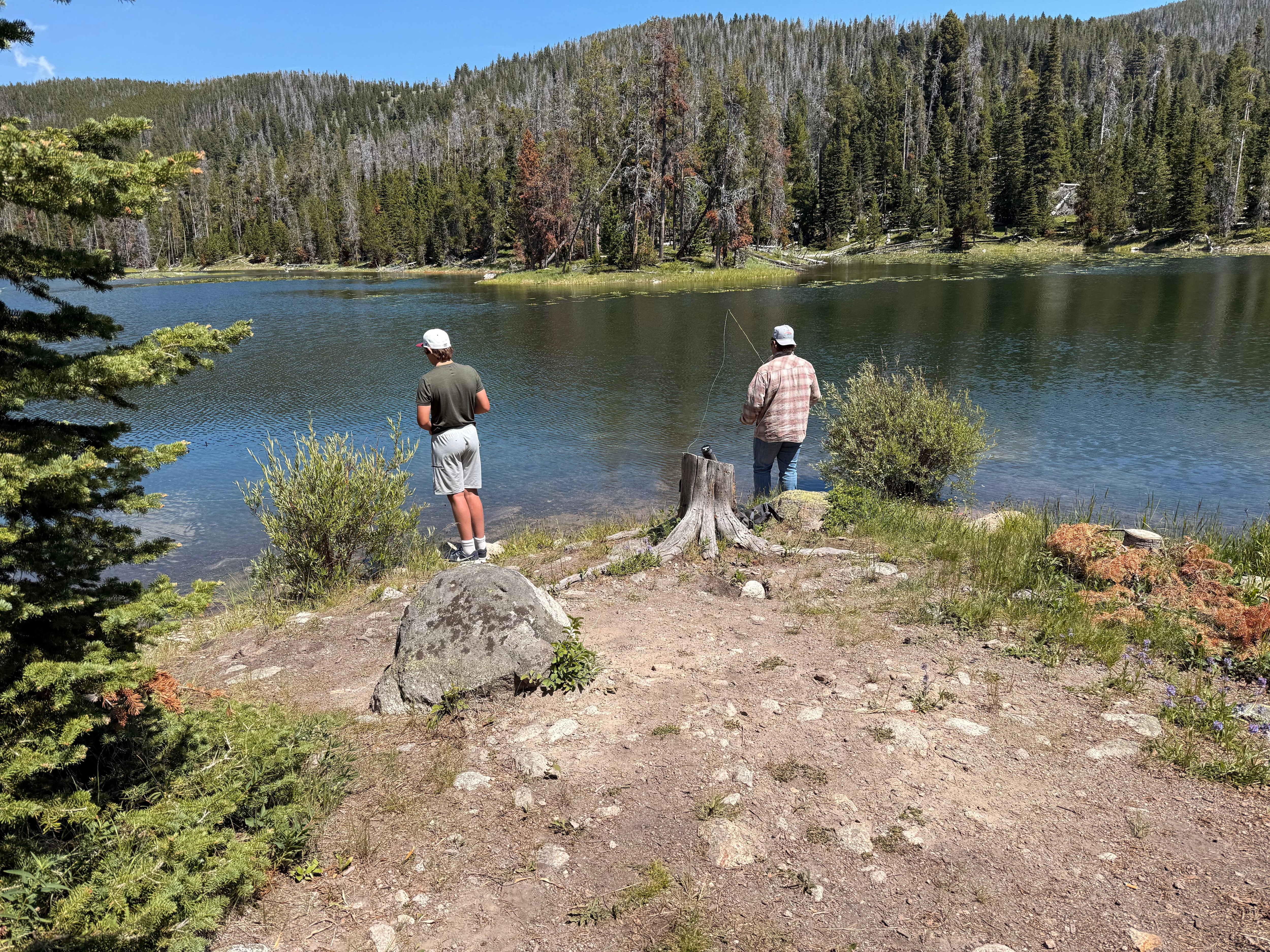 Sureshot lake in the adjoining Beaverhead