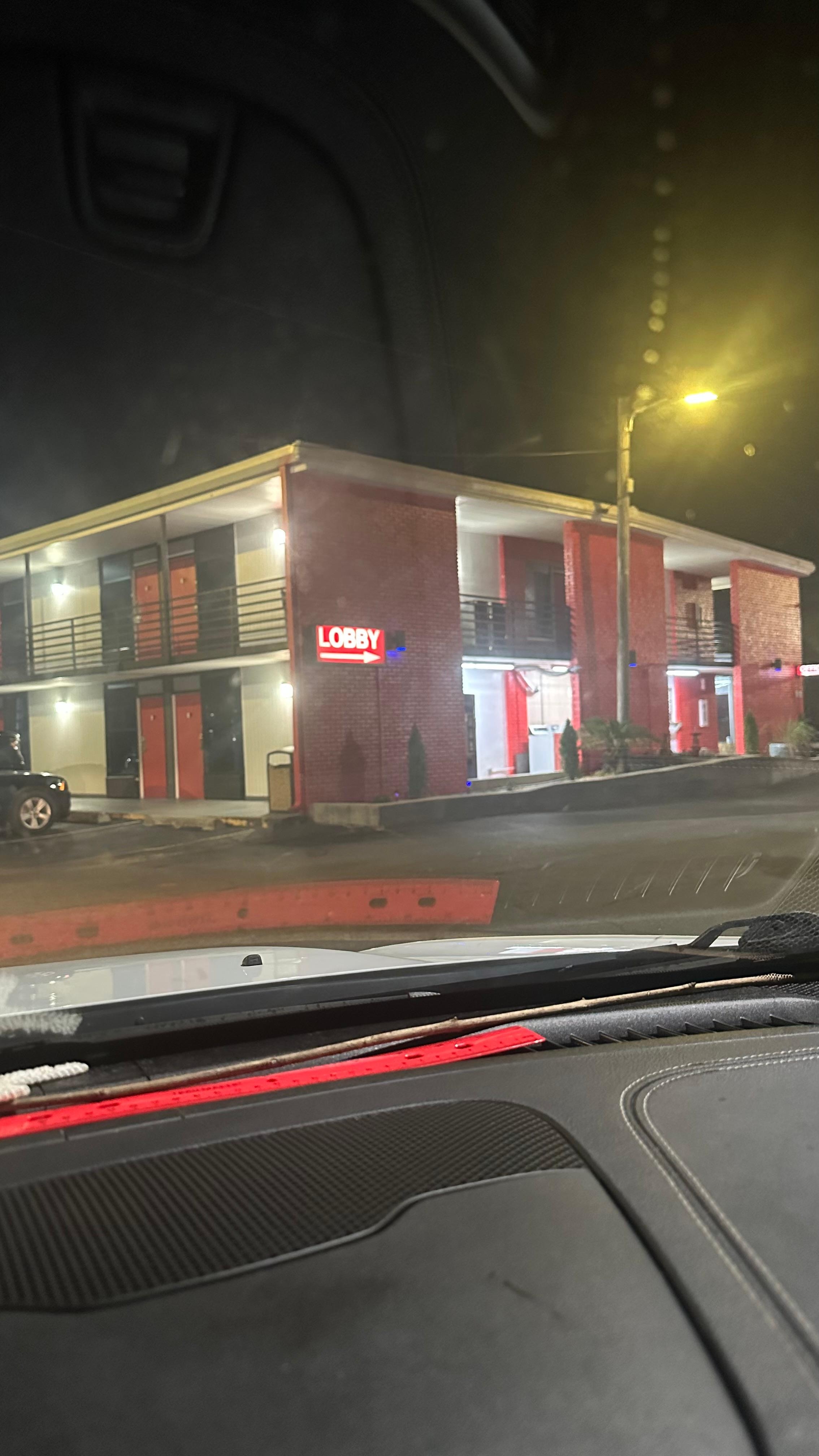 Very lit up for night time 