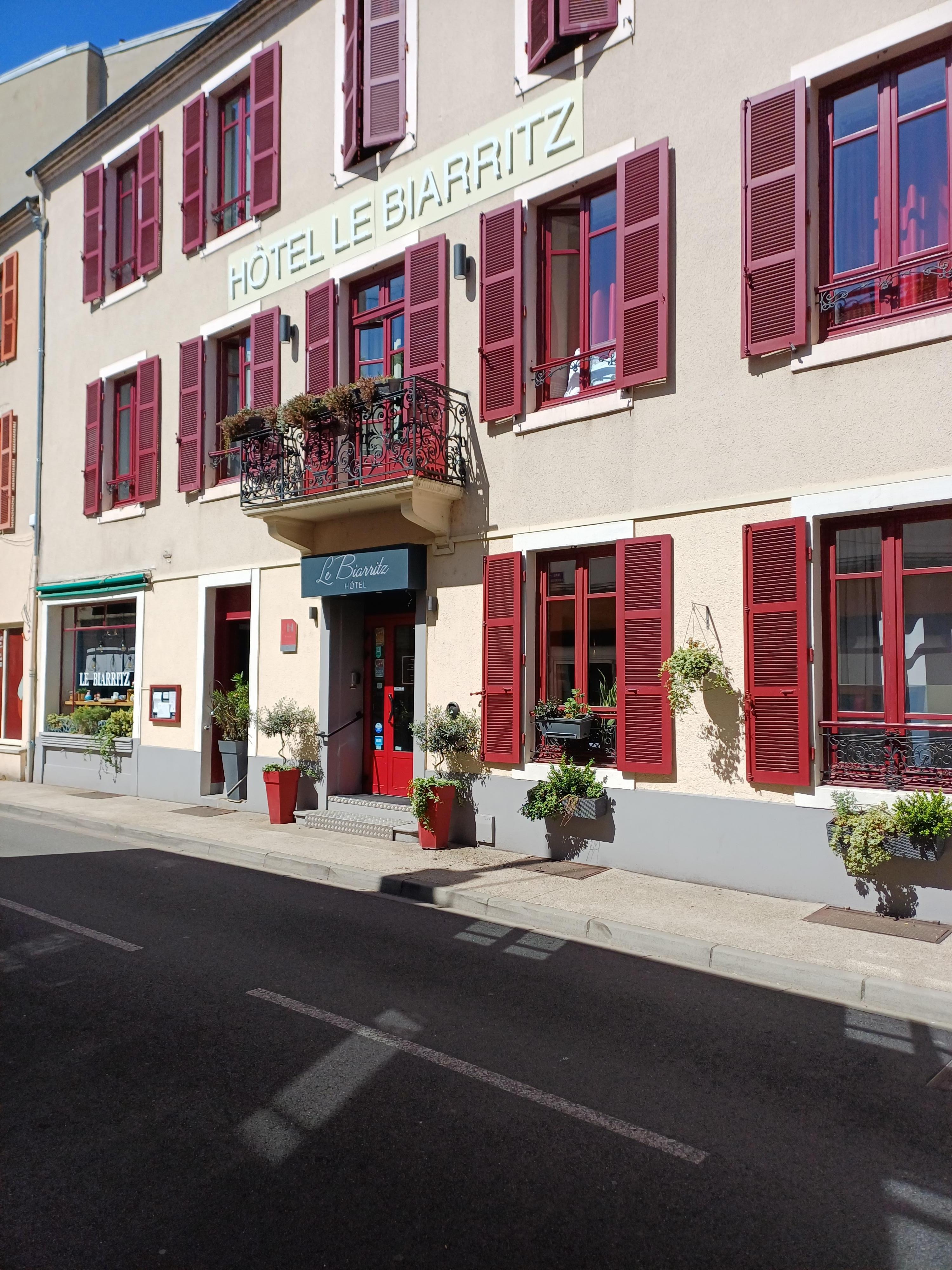 Exterior of hotel