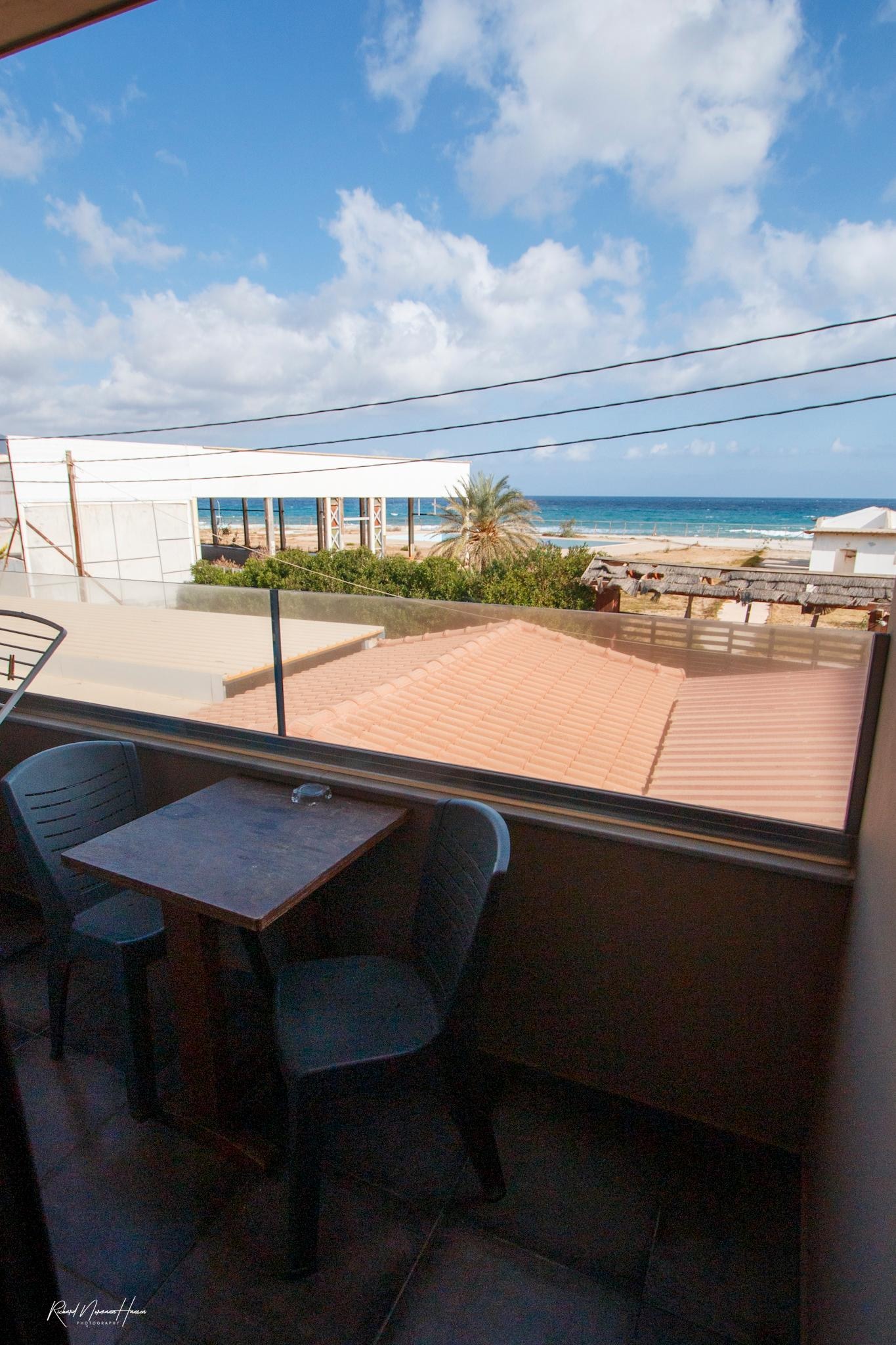 The view from our balcony.  