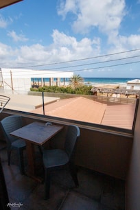 The view from our balcony.