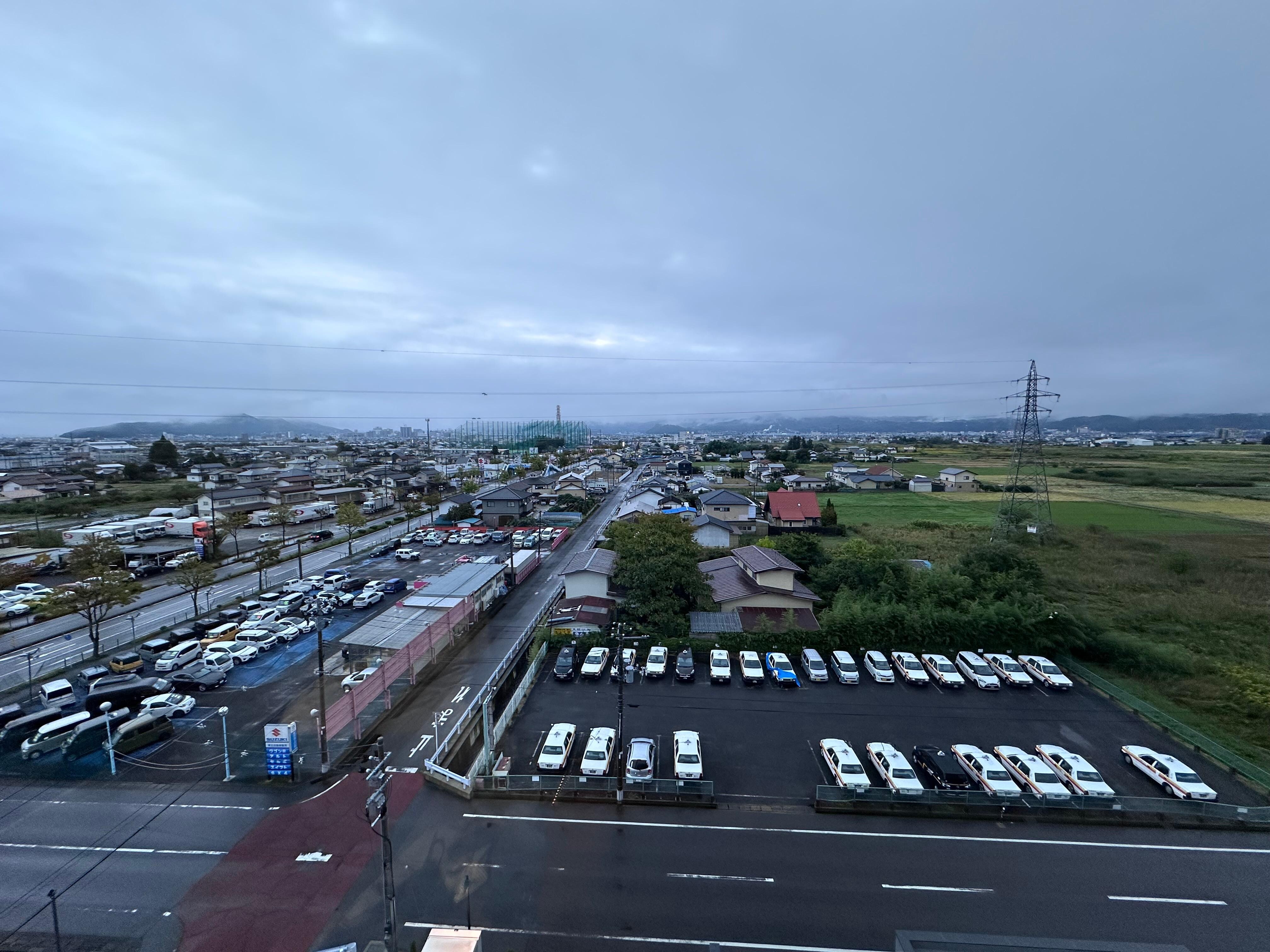 7階の窓からの景色！