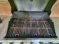 Dirty grill.