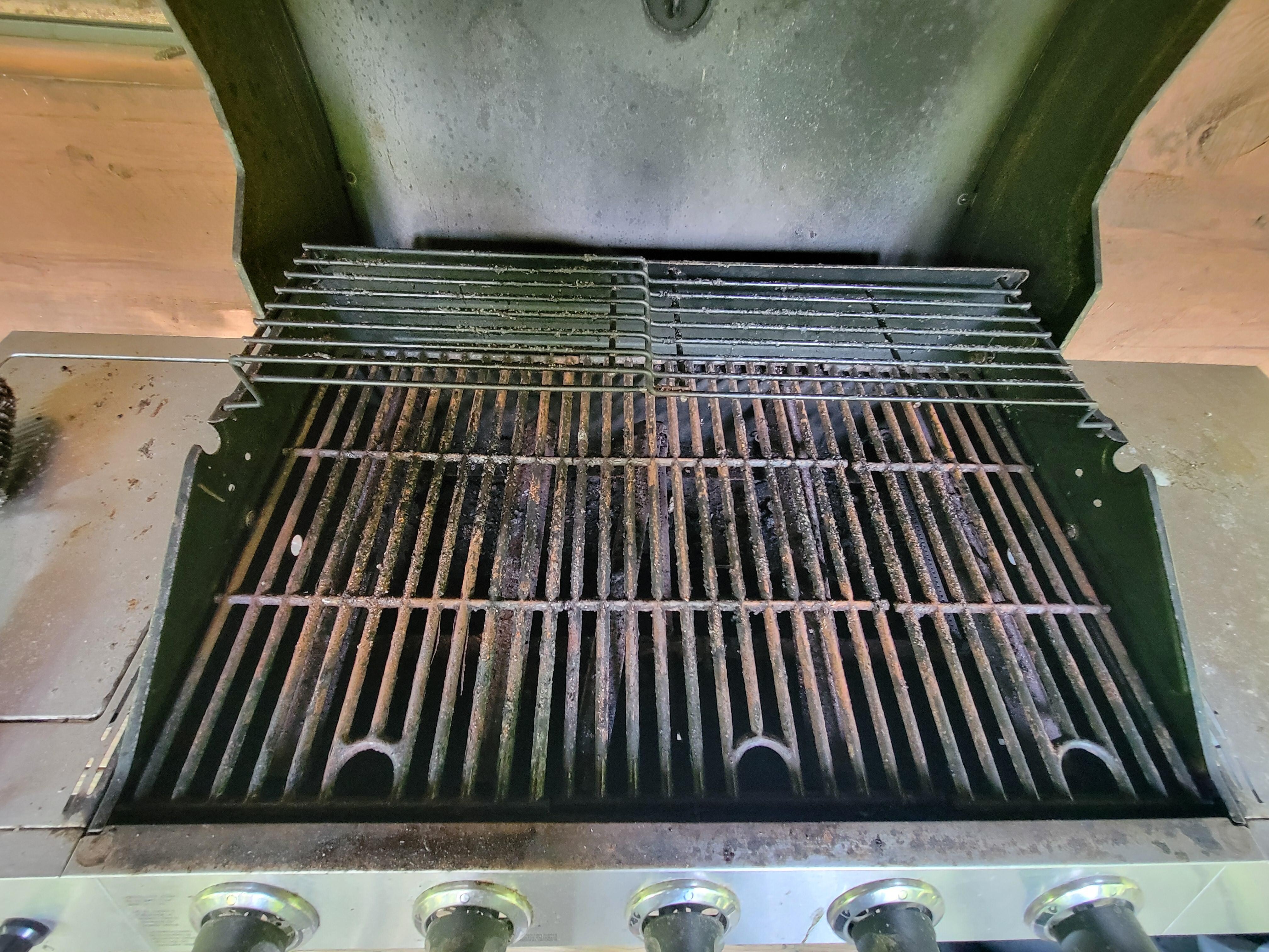 Dirty grill.