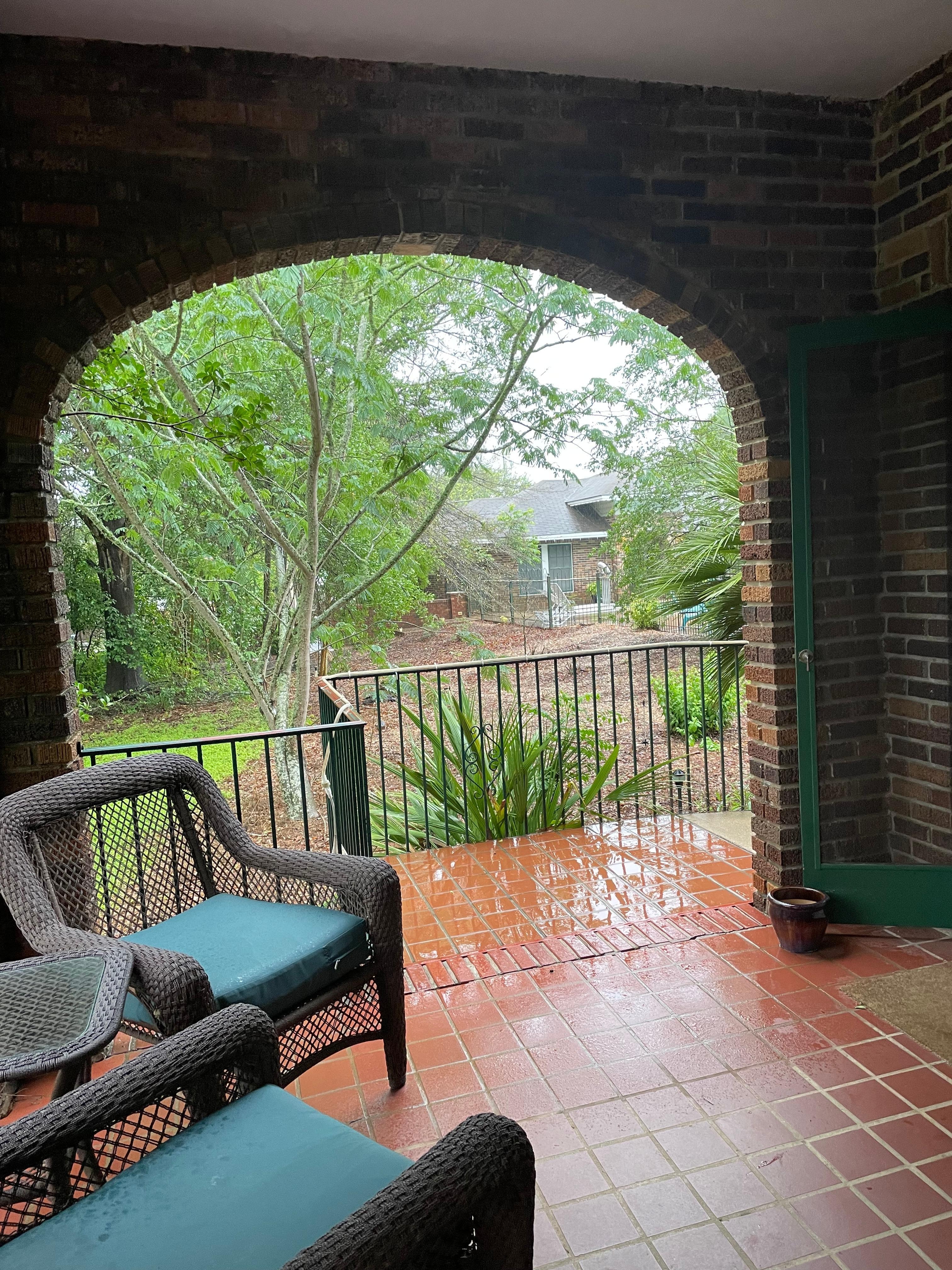 Beautiful porch entry 