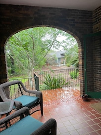 Beautiful porch entry