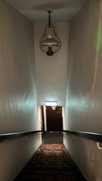 Way to the bar from room 1