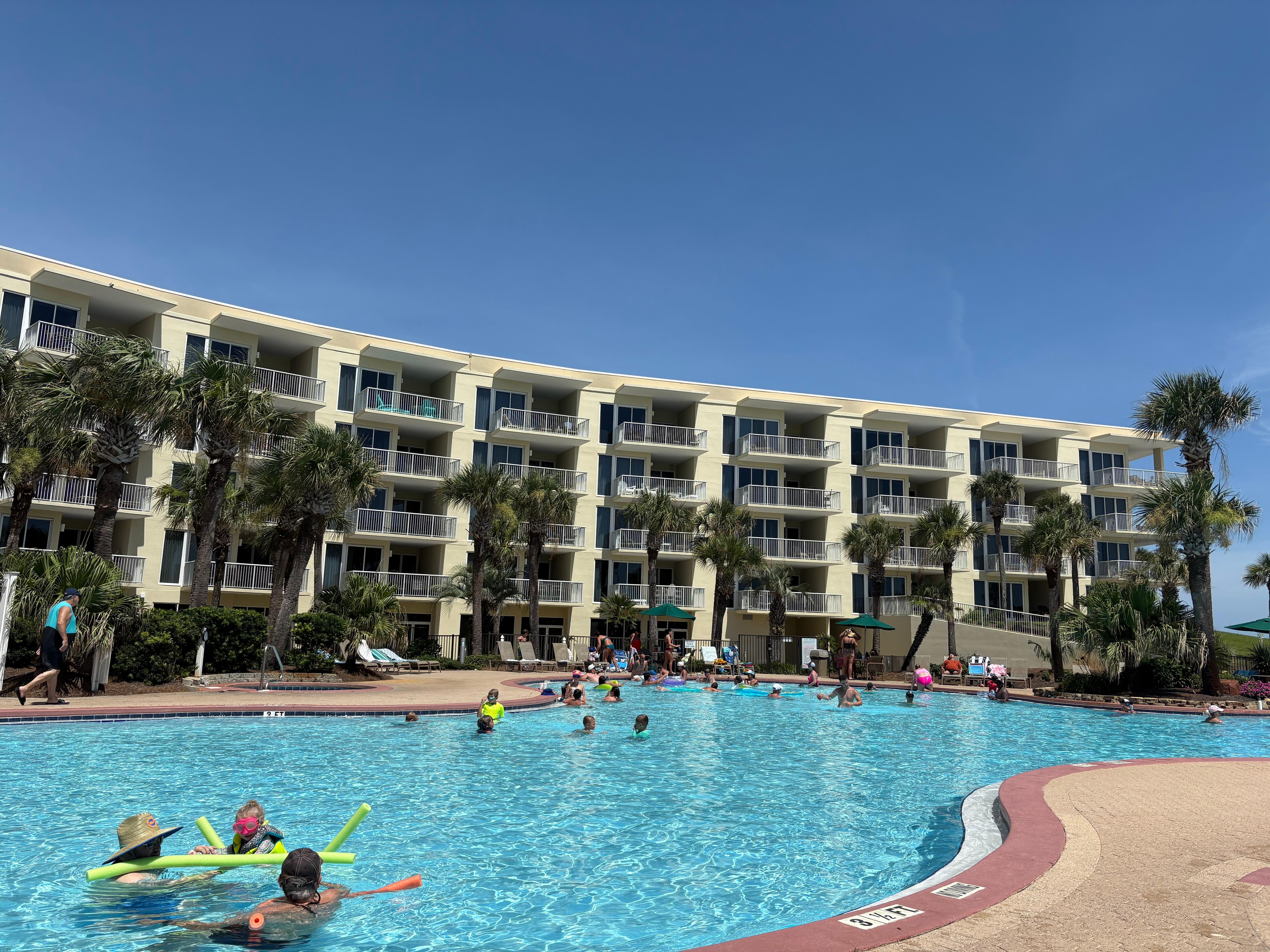 Pool and the crescent 