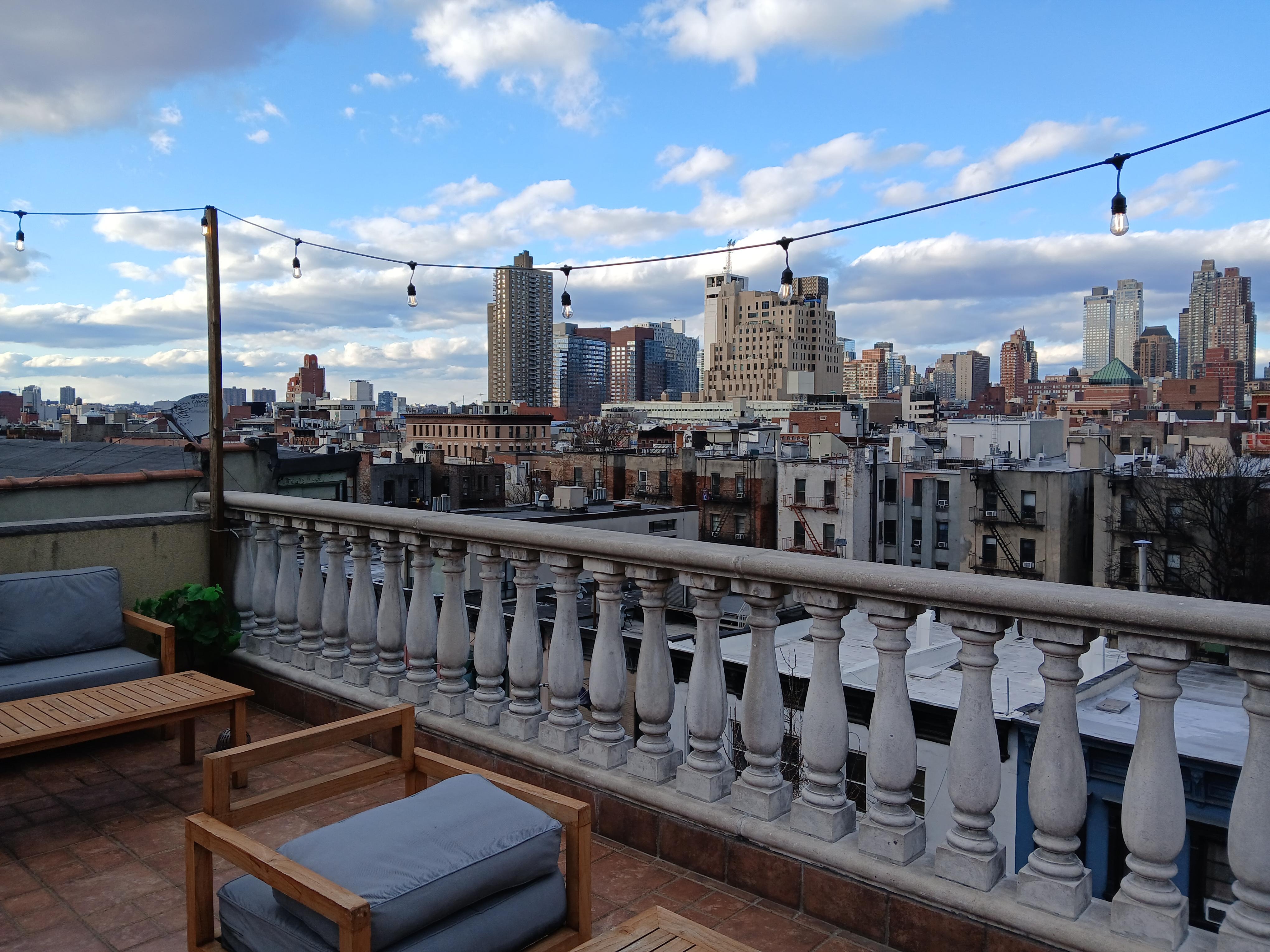 View from rooftop Terrace