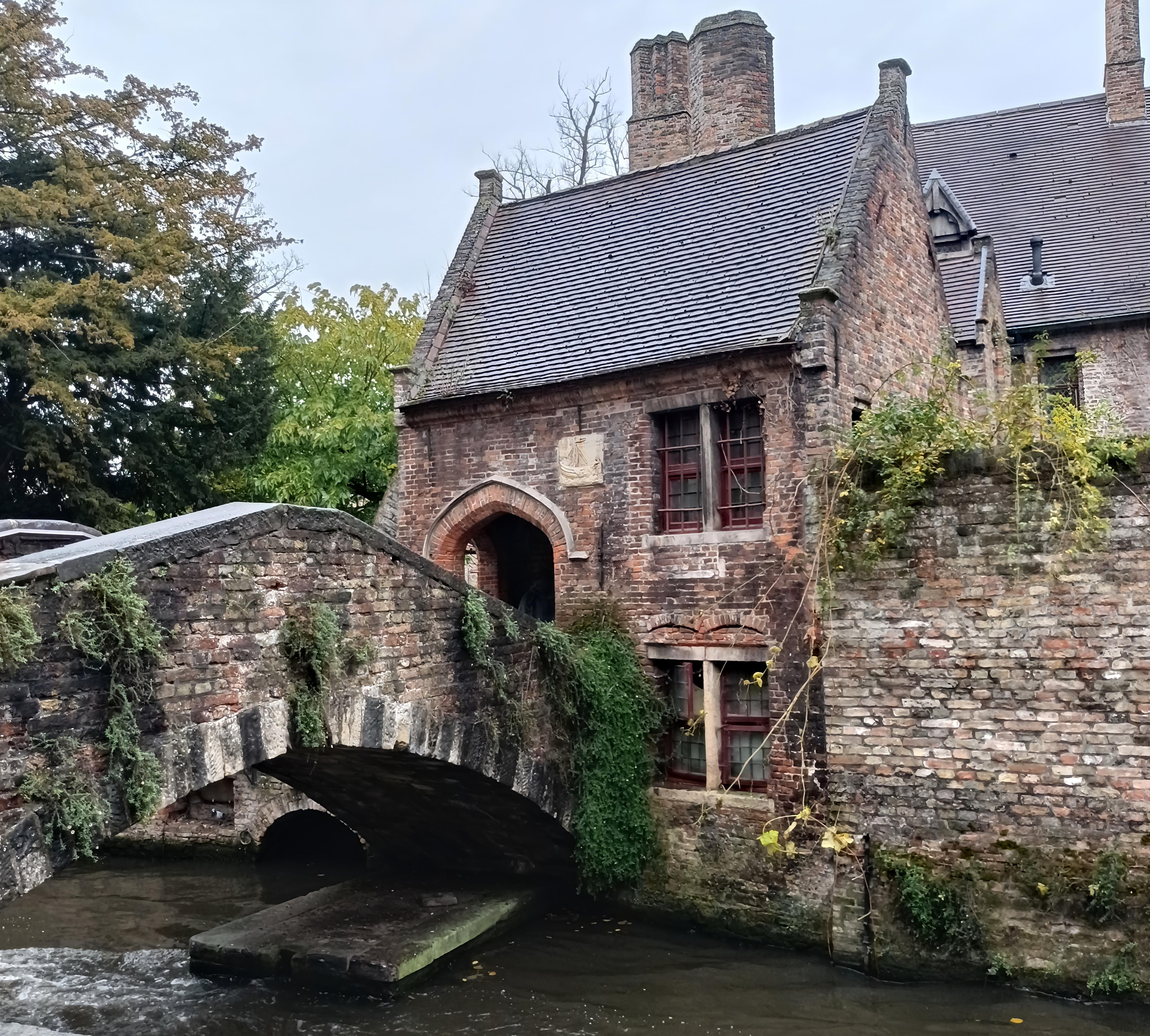 Usually a very busy bridge but there is a front door you can use too