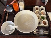 朝食: 中華粥