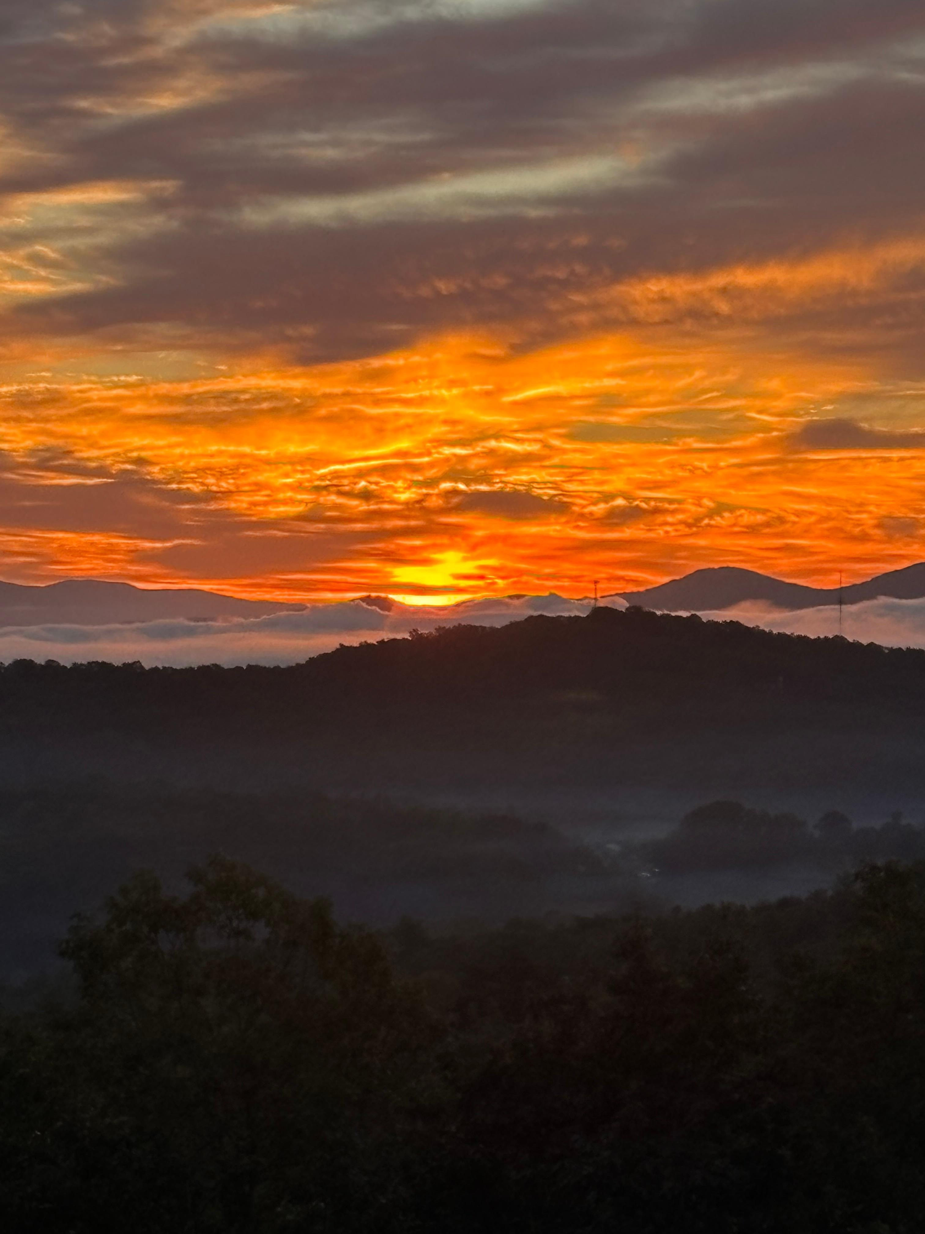 We enjoyed our morning coffee with a view