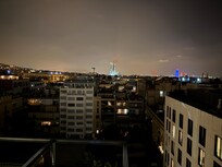 Rooftop view from terrace bar