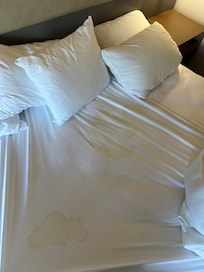 Disappointed with our stay.