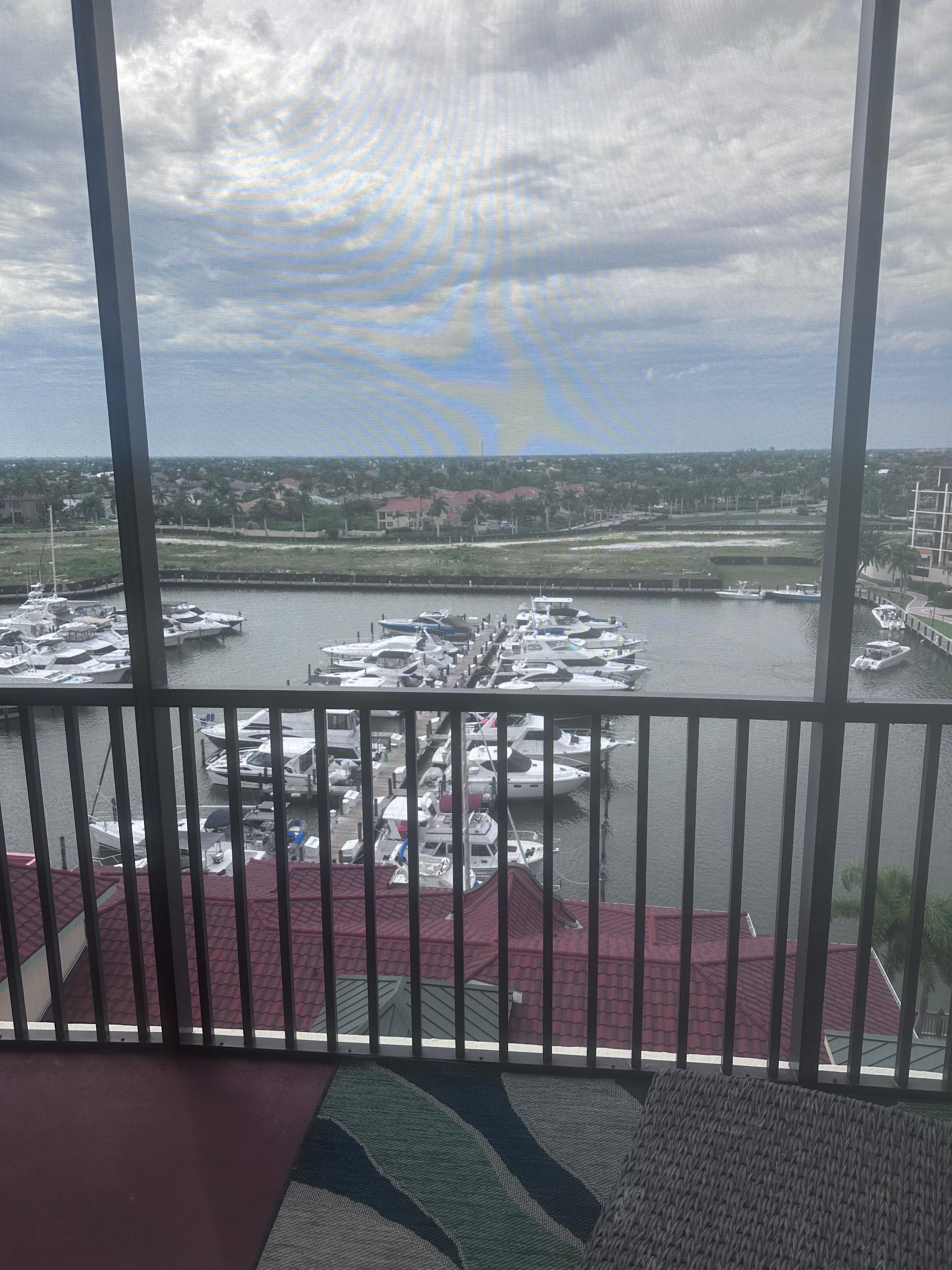 View from our room #816