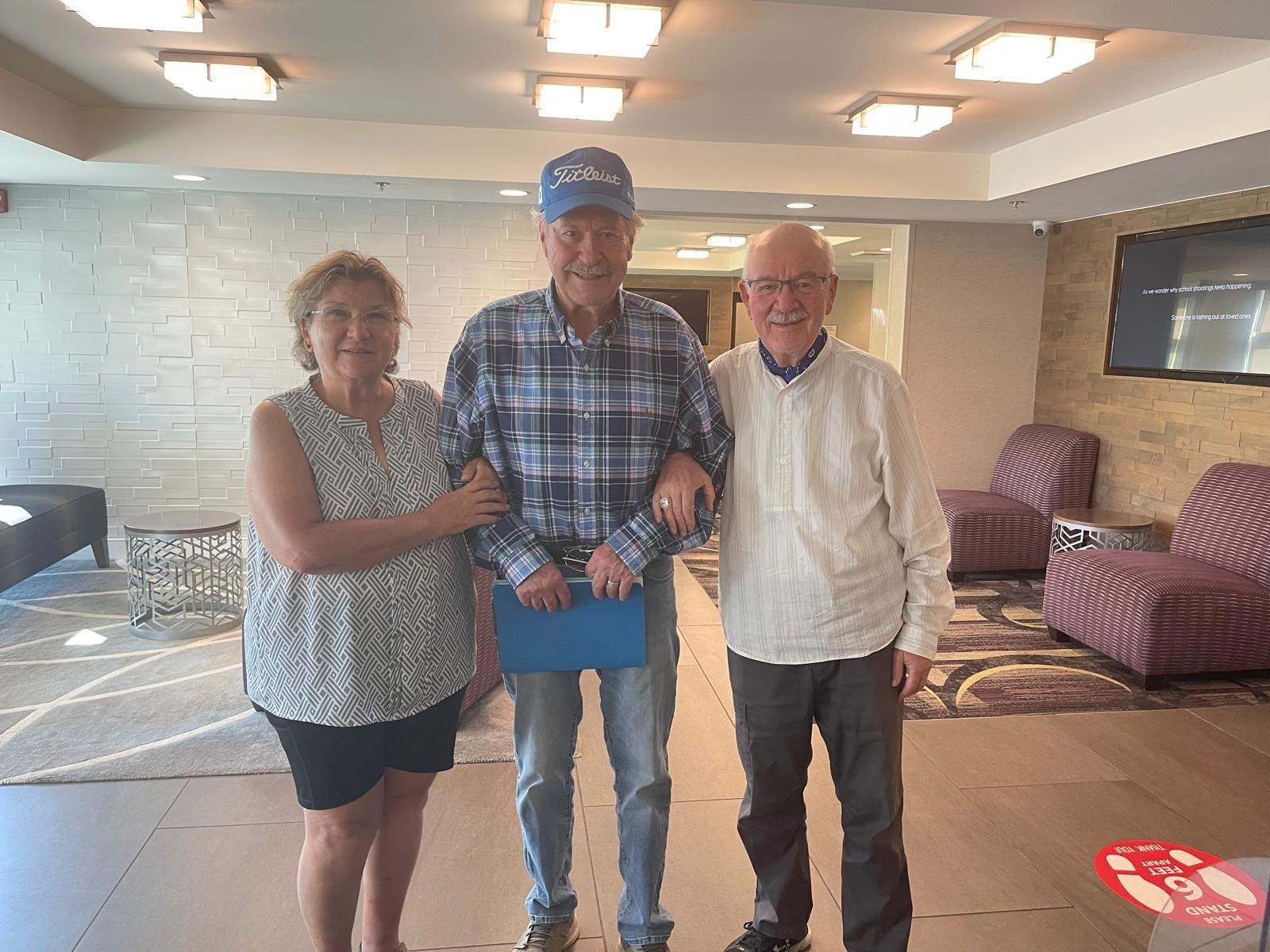 At the Lobby with Mr. Morris