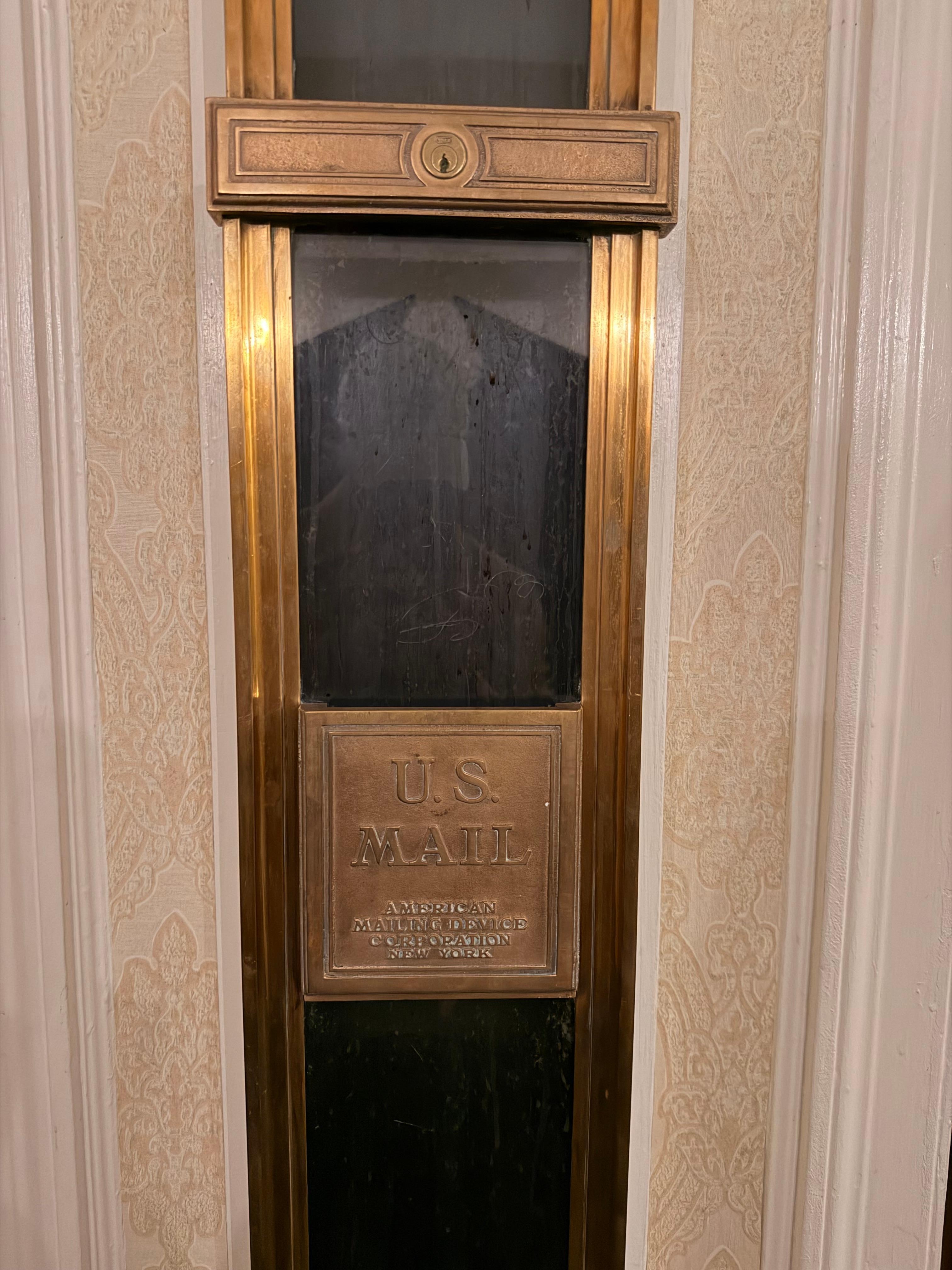 I was truly impressed by the letter box!