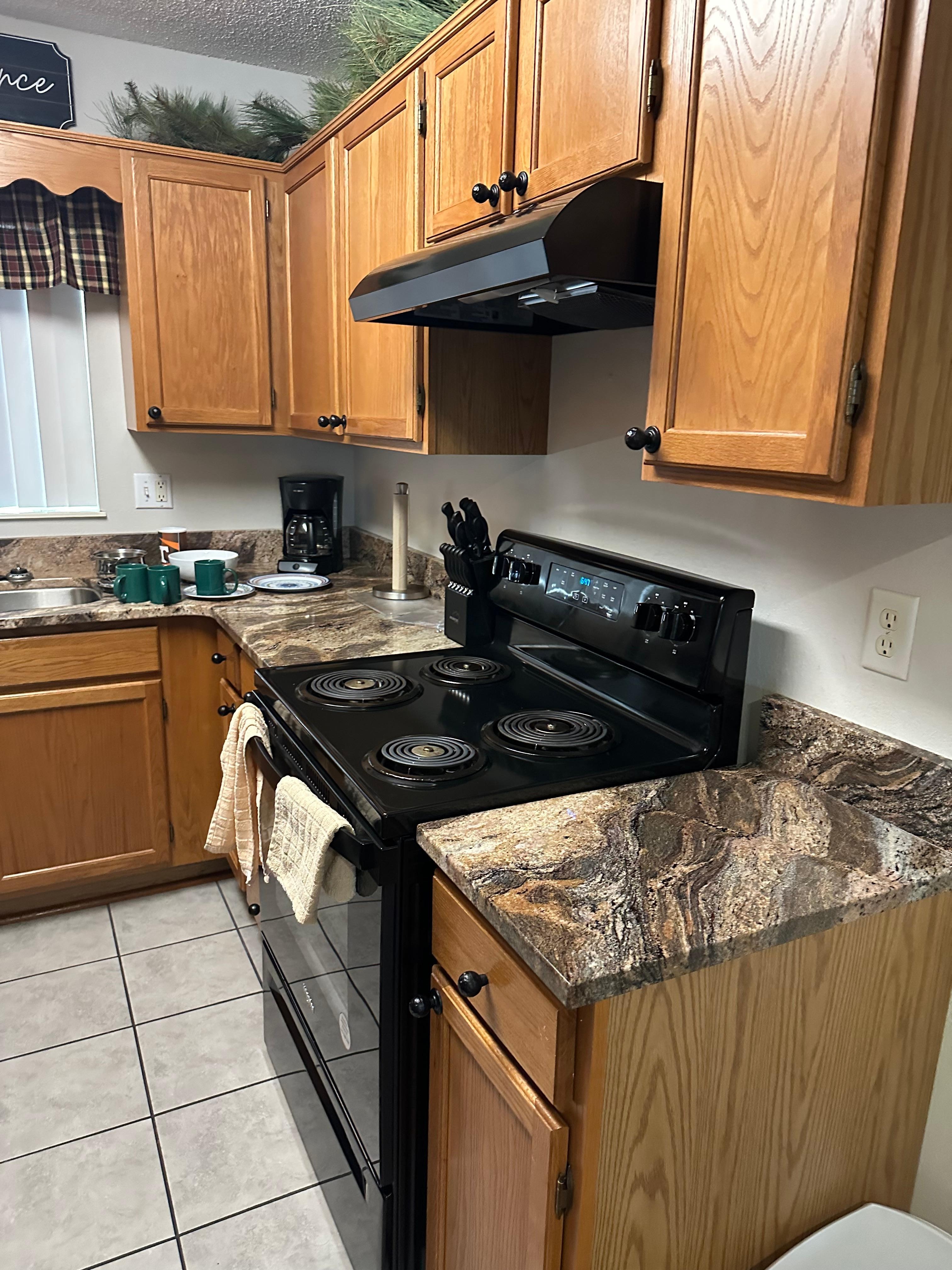 Kitchen has everything you need