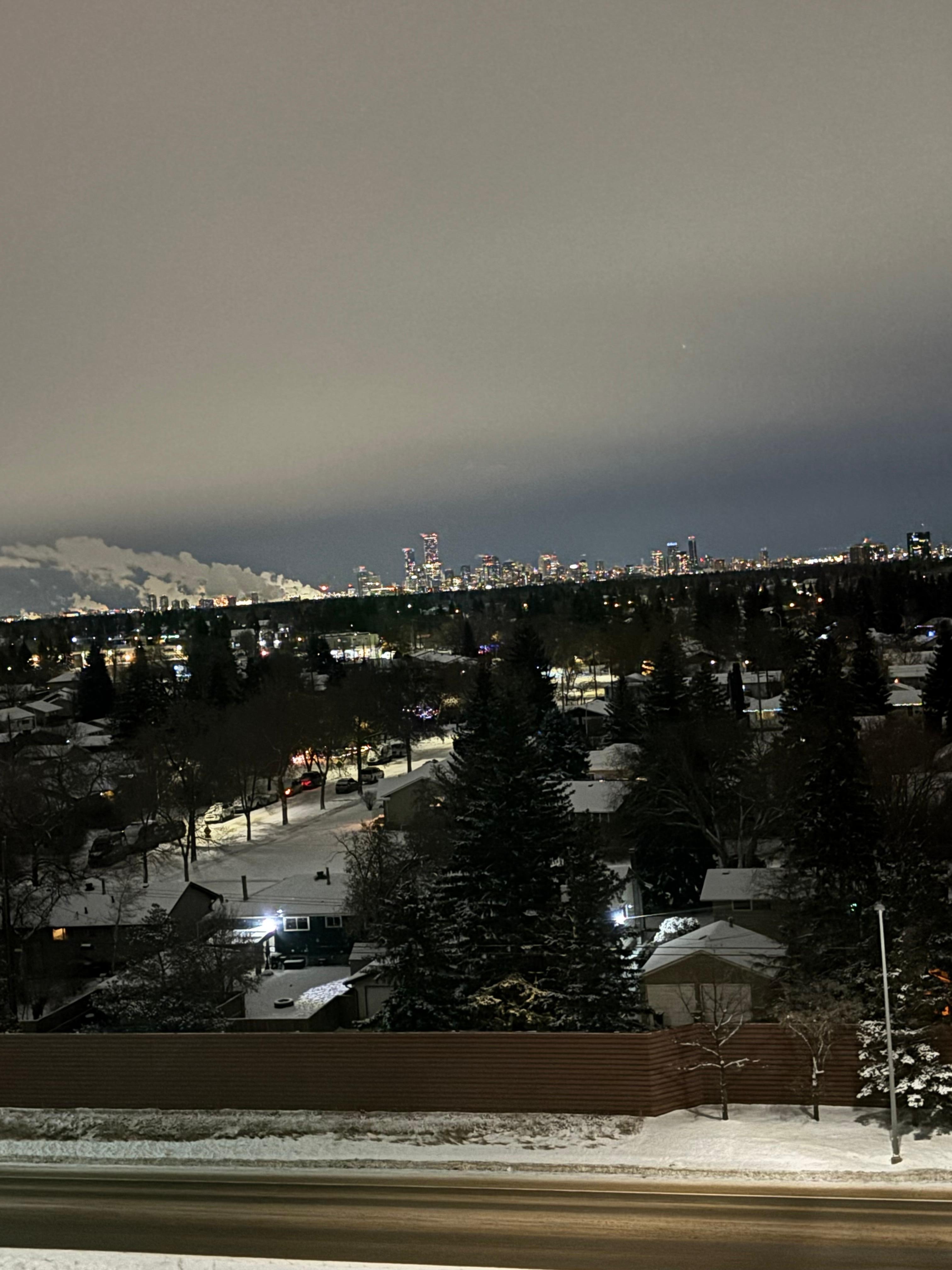 View from our room, 9th floor.