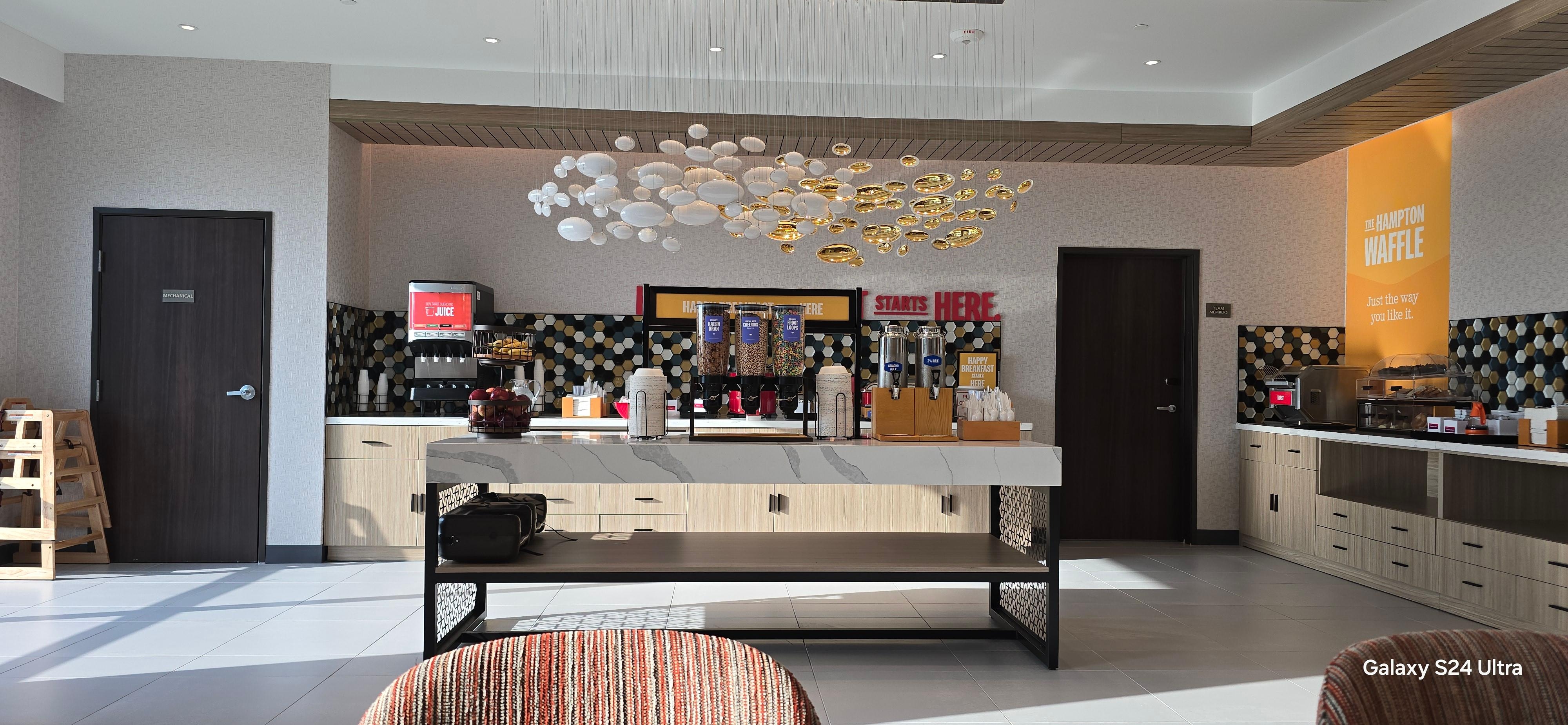 Breakfast area