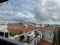 View from the rooftop bar.