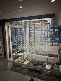 View from breakfast mezzanine