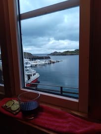 Utsikt från vårt rum