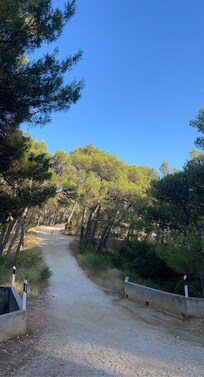 Tur, trening sti mot Makarska