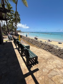 Waikiki. Just a beautiful stretch of beach
