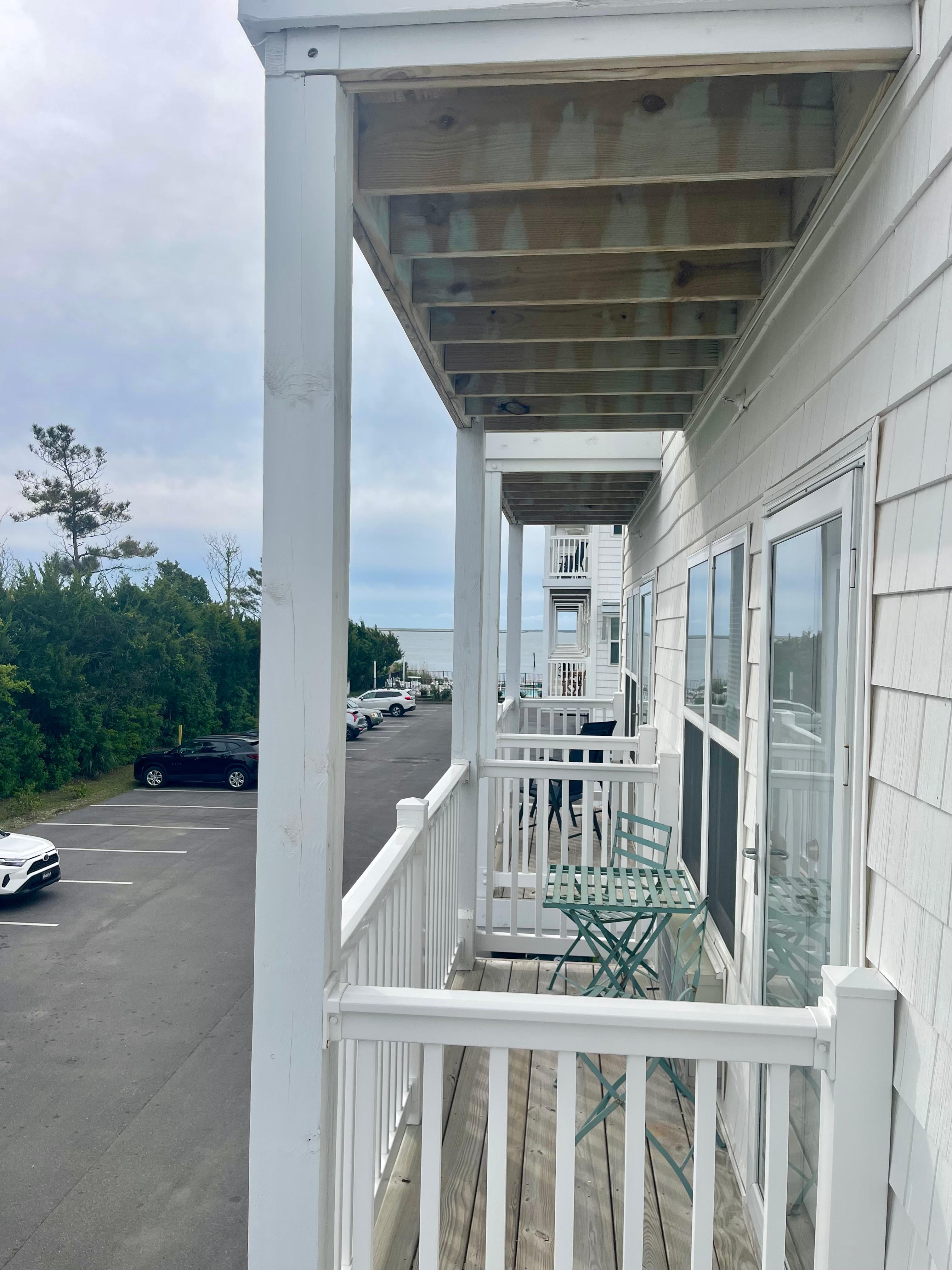 River view from balcony.