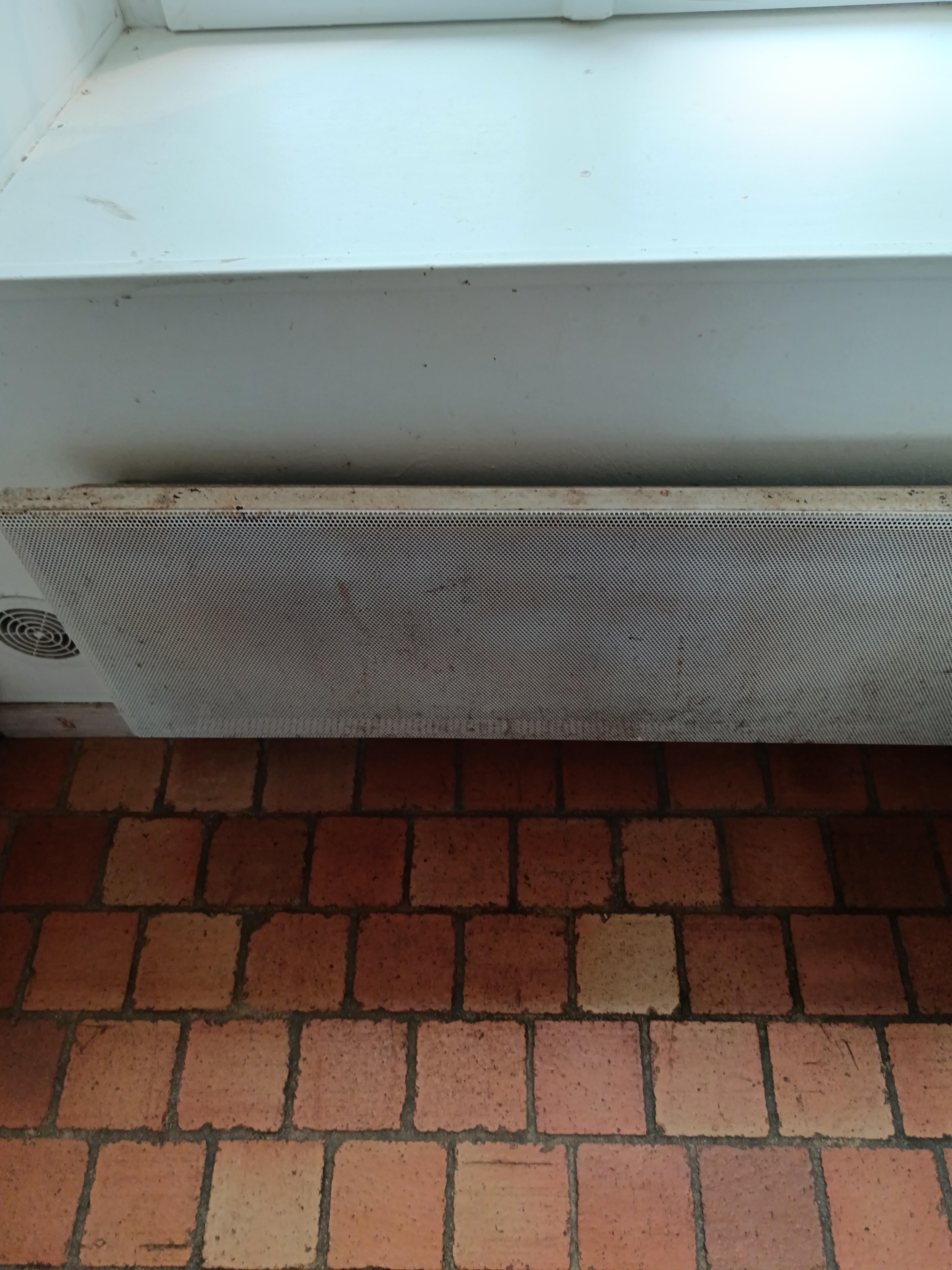 radiateur tous rouillés