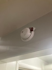 Smoke dectector disabled